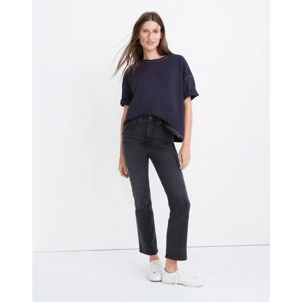 MADEWELL Slim Demi-Boot Jeans Harlocke Wash Size 24 EUC $128 MSRP Style #AK549